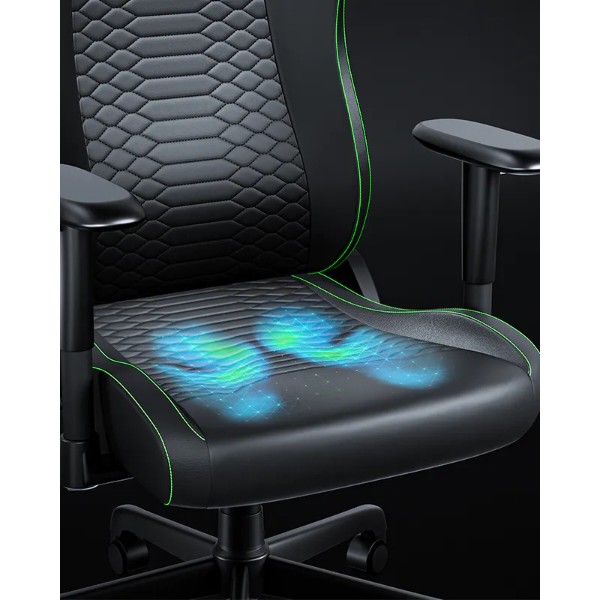 Фото - Крісло для геймерів Razer Iskur V2 X Black/Green (RZ38-05310700-R3G1)